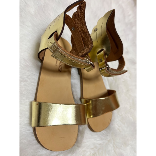 Caramel baby&child (キャラメルベビー&チャイルド)のBABY WALKER leather sandals 23 キッズ/ベビー/マタニティのベビー靴/シューズ(~14cm)(サンダル)の商品写真