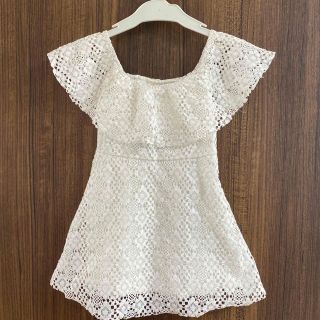 ザラキッズ(ZARA KIDS)のZARAkids レーストップス(Tシャツ/カットソー)