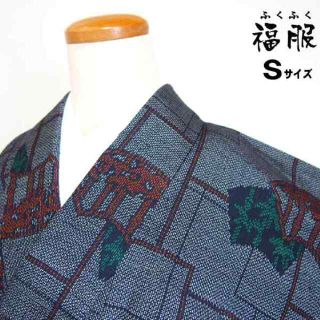 長尺*訪問着□重ね雪輪に四季の花々□濃淡グリーン◇袷正絹着物◇HG12