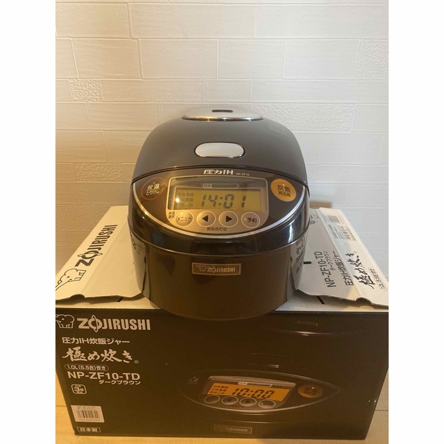 今週末まで1500円引き】象印 圧力IH 炊飯器NP-ZF10-