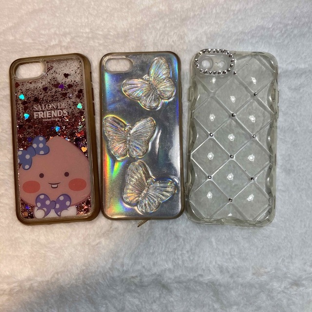 iPhoneケース　カカオフレンズ　韓国スマホケース　フレンチガーリー スマホ/家電/カメラのスマホアクセサリー(iPhoneケース)の商品写真