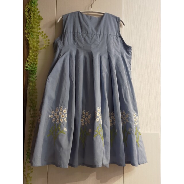 新品SALE120cm女の子ワンピース 綿100% ジャンスカ www.bkd ...