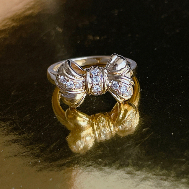 TASAKI - TASAKI K18ダイヤモンドリボンモチーフ 値下げ!の通販 by