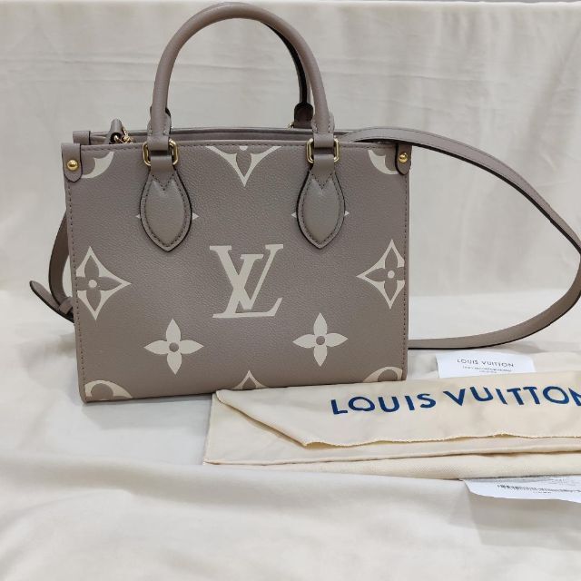 品質のいい - VUITTON LOUIS ルイヴィトン オンザゴーPM 2WAYバッグ