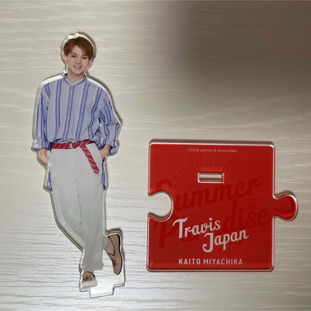 トラジャ Johnny´s - TravisJapan 宮近海斗 サマパラ アクリルスタンド アクスタの されたグッ