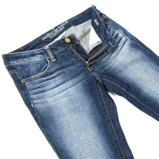 アメリカンイーグル(American Eagle)のアメリカンイーグル▼JEGGING▼強ストレッチ▼大きめ▼US6▼W約80cm　(デニム/ジーンズ)