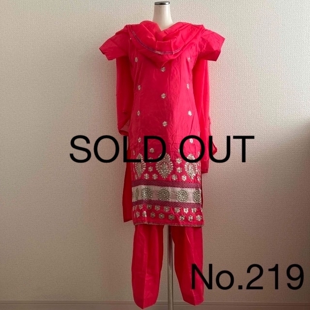 【No.219】インド　ネパール　民族衣装　パンジャビドレス