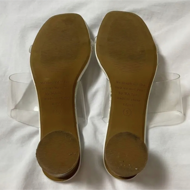 ORiental TRaffic(オリエンタルトラフィック)のクリアヒールサンダル　ORiental TRaffic クリアサンダル レディースの靴/シューズ(サンダル)の商品写真