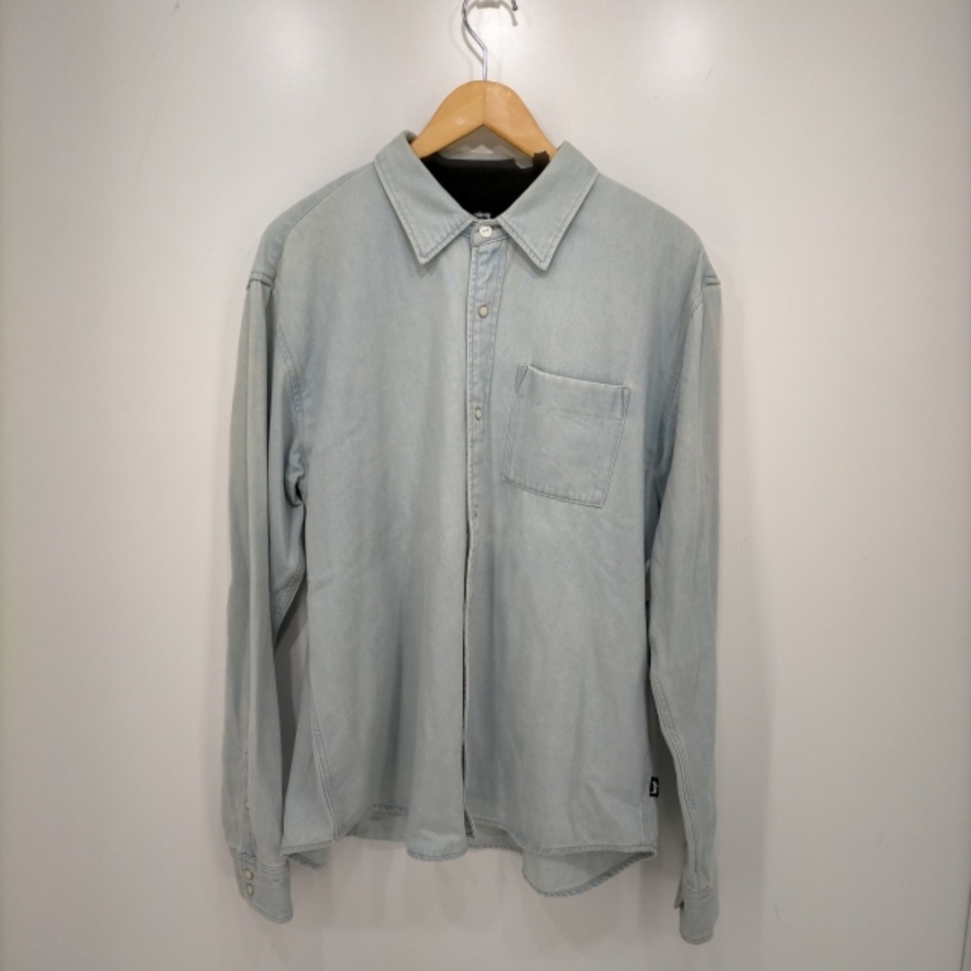 STUSSY - Stussy(ステューシー) FLOWER EMB DENIM LS SHIRTの通販 by