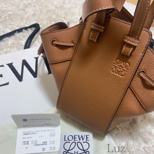 特価 LOEWE - 【美品】ロエベ ハンモックミニ ハンドバッグ