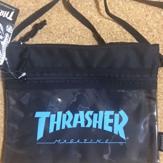 THRASHER(スラッシャー)の⭐️新品未使用タグ付き／THRASHER サコッシュ ショルダーバッグ⭐️ メンズのバッグ(ショルダーバッグ)の商品写真