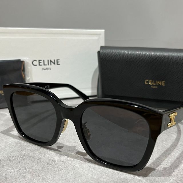 人気特価 celine - 新品 セリーヌ CL40222F 01A メガネ サングラス