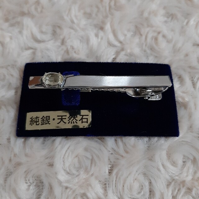 純銀×天然石　STERLING950 ネクタイピン