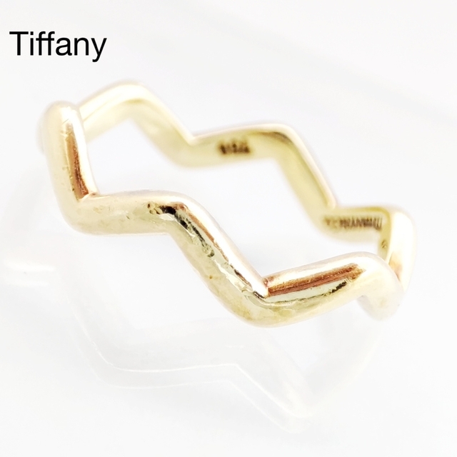 レディースTiffany ティファニー パロマピカソ ジグザグ リング YG