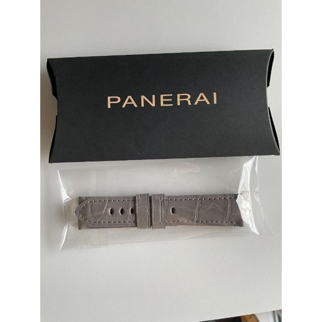 年中無休】 新品未使用PANERAIパネライ 純正アリゲーターレザーベルト
