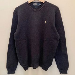 ラルフローレン コットンニット セーター ネイビーL Ralph Laurent(ニット/セーター)