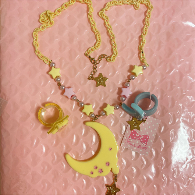 Angelic Pretty Melty Moon ネックレス　リング