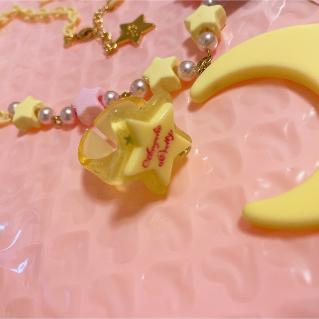 Angelic Pretty Melty Moon ネックレス　リング