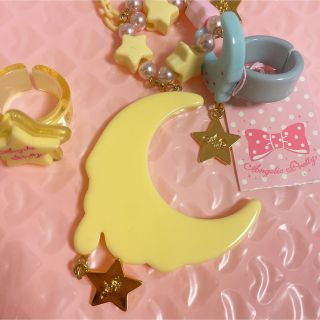 Angelic Pretty Melty Moon ネックレス　リング