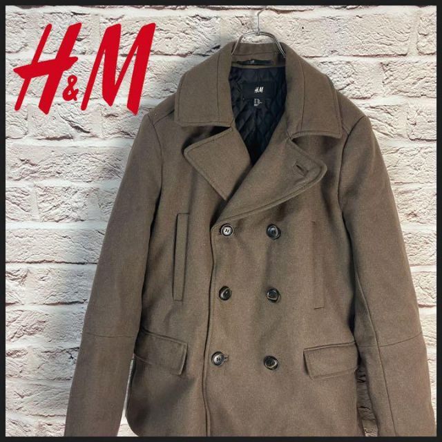 H&M(エイチアンドエム)のH&M アウター　コート　メンズ　レディース　冬　冬服　お洒落　カジュアル メンズのジャケット/アウター(ピーコート)の商品写真