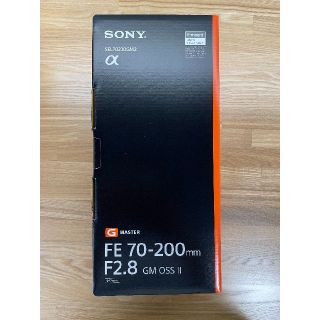 ソニー(SONY)の新品ソニー FE70-200 F2.8 GM OSS Ⅱ SEL70200GM2(レンズ(ズーム))