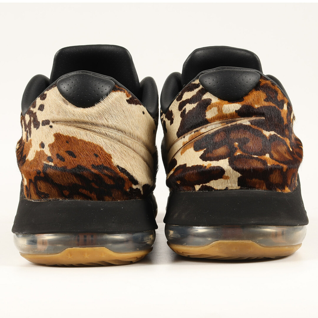 NIKE(ナイキ)のNIKE ナイキ KD 7 EXT QS LONGHORN STATE (716654-001) 2015年 ケビン・デュラント 7 エクステンション ロングホーンステイト ブラック セイル サイズ：US10.5 28.5cm スニーカー 【メンズ】【中古】【美品】 メンズの靴/シューズ(スニーカー)の商品写真