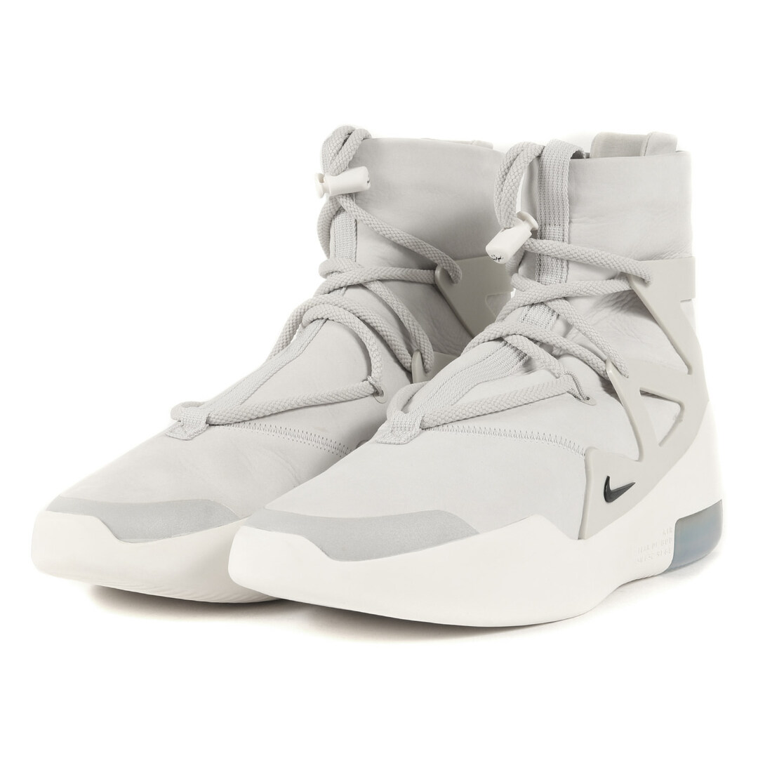 FEAR OF GOD フィアオブゴッド NIKE AIR FEAR OF GOD 1 LIGHT BONE (AR4237-002) 18AW  ナイキ エアフィアオブゴッド 1 ライトボーン ブラック サイズ：US10.5 28.5cm スニーカー コラボ【メンズ】【中古】【美品】