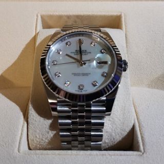 ロレックス(ROLEX)の【新品未使用】ロレックスデイトジャスト41 mop ref.126334ng(腕時計(アナログ))