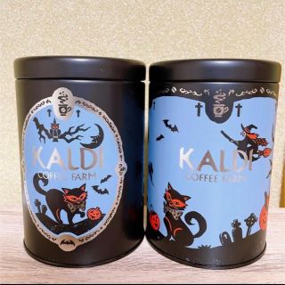 カルディ(KALDI)のカルディ　ハロウィン　キャニスター缶(容器)