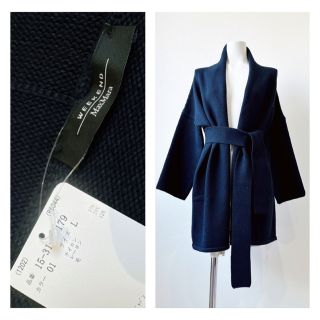 マックスマーラ(Max Mara)のMAXMARA weekend 未使用　ベルテッド　ニット　カーディガン(カーディガン)