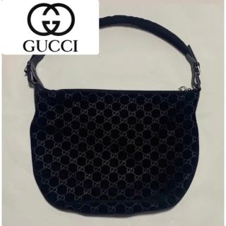 グッチ(Gucci)のGUCCI ハンドバッグショルダーバッグ スウェード(ハンドバッグ)