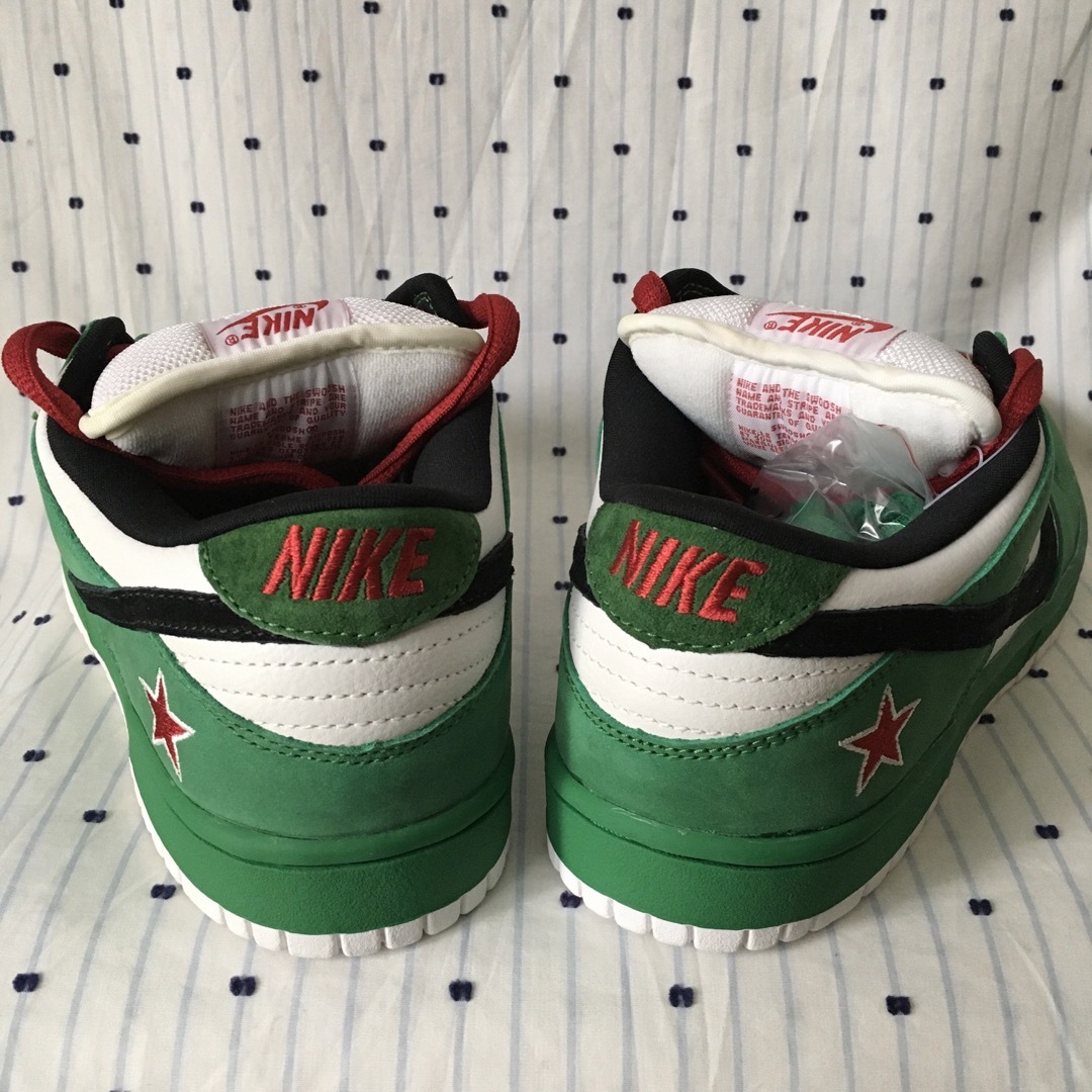 NIKE - NIKE ナイキ 限定激レア sk8 DUNK SBハイネケン 27cm US9 NIKE - NIKE ナイキ 限定激レア sk8 DUNK SBハイネケン 27cm US9