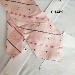 チャップス(CHAPS)の【どれでも1本600円、２本で1000円】色:ピンク　CHAPS(ネクタイ)