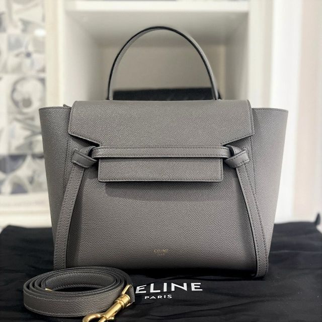 配送員設置 celine - 2020年 セリーヌ ベルトバッグ マイクロ 2way ...