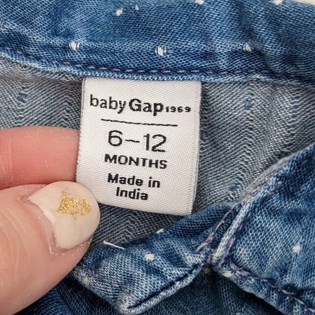 babyGAP(ベビーギャップ)のベビーギャップ　ワンピース キッズ/ベビー/マタニティのベビー服(~85cm)(ワンピース)の商品写真