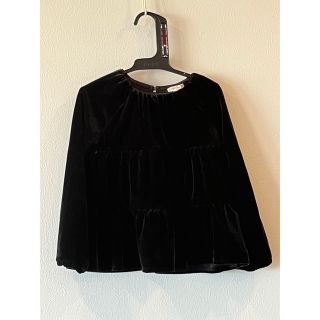 ファミリア(familiar)の【J.CREW/ジェイクルー】ベロアトップス⭐︎size4-5⭐︎美品(ニット)