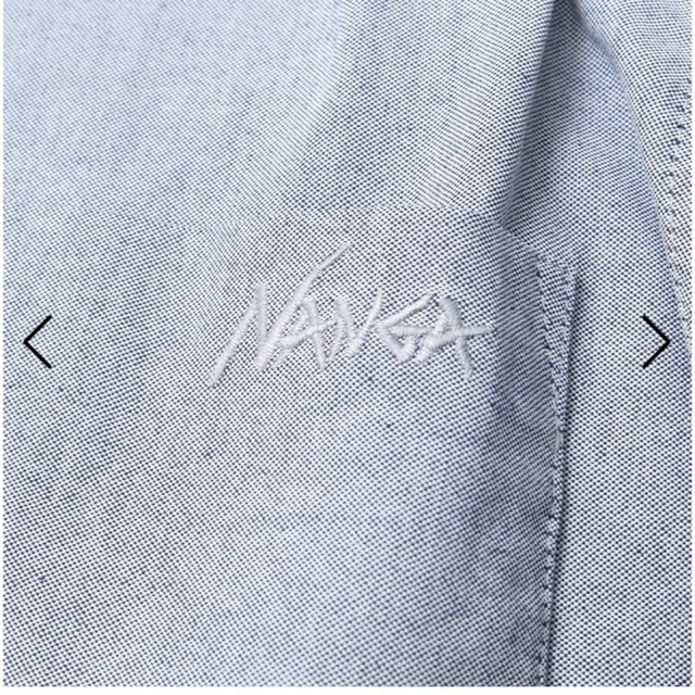 NANGA(ナンガ)のNANGA ナンガ　コットン デイリーシャツ　L ホワイト メンズのトップス(シャツ)の商品写真
