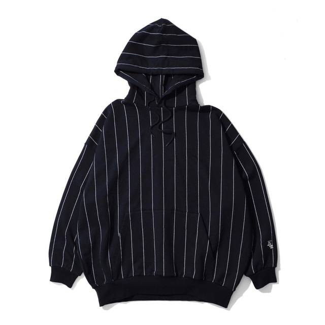 FREAK'S STORE(フリークスストア)のKEBOZ BB STRIPED SWEAT PANTS セットアップNAVY メンズのトップス(ジャージ)の商品写真