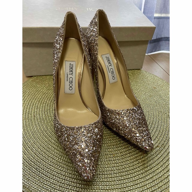 JIMMY CHOO ジミーチュウパンプス　ROMY100