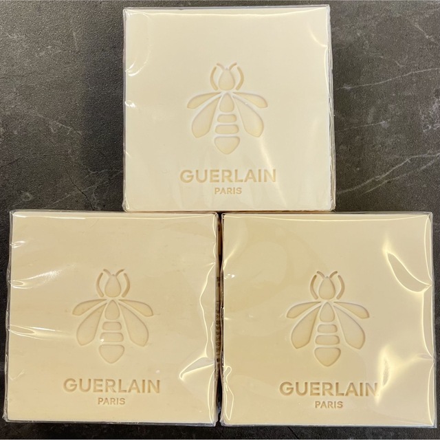 GUERLAIN(ゲラン)のゲラン ゲルリナーデ ソープ　石鹸 3個セット コスメ/美容のボディケア(ボディソープ/石鹸)の商品写真