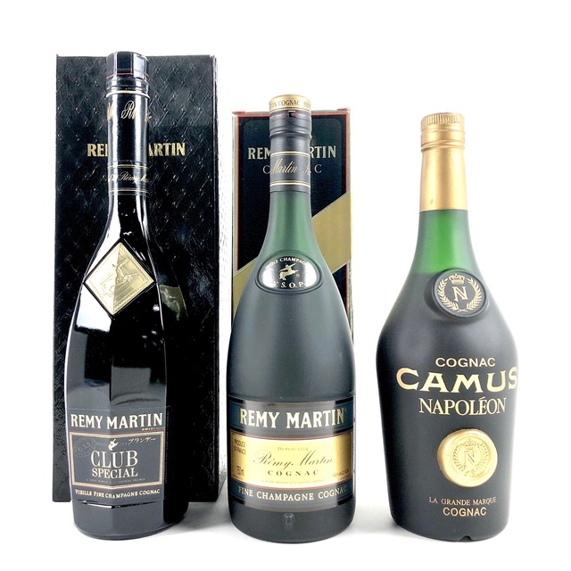 3本 REMY MARTIN CAMUS コニャック