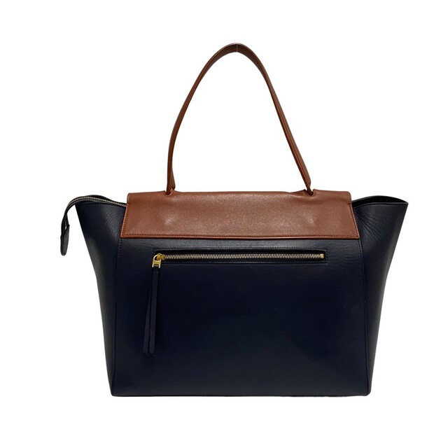 極 美品 保存袋付 CELINE セリーヌ ベルトバッグ スモール ロゴ レザー