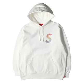 スワロフスキー box logo 白M