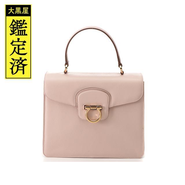 お気に入り】 Salvatore Ferragamo ガンチーニ2Way ピンク【437 お気に入り】 Salvatore Ferragamo ガンチーニ2Way ピンク【437