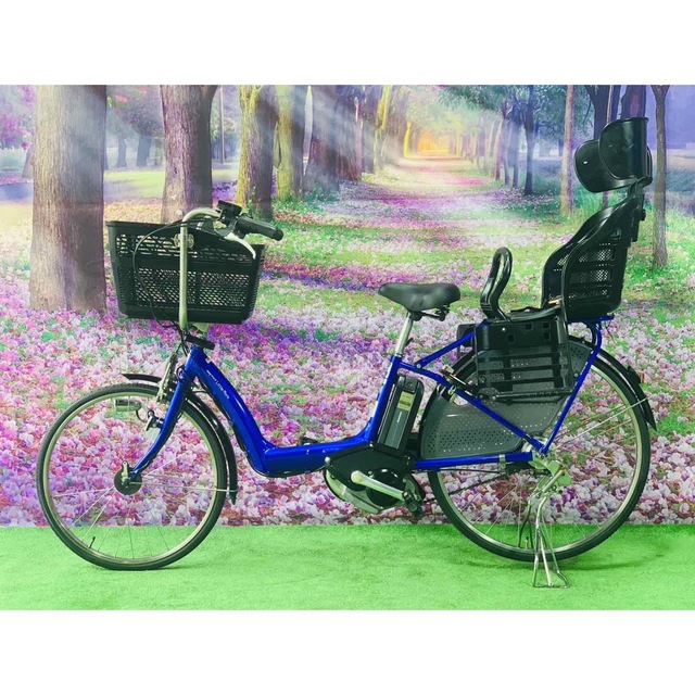 ☆4794子供乗せ電動アシスト自転車ヤマハ3人乗り ores.bg