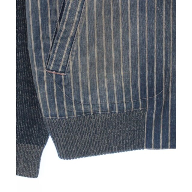 RRL ダブルアールエル ブルゾン(その他) S 青(ストライプ) 【古着】【中古】
