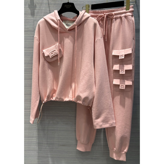 FENDI - フェンディ FENDI ☆ ピンク ジャージスウェットシャツ