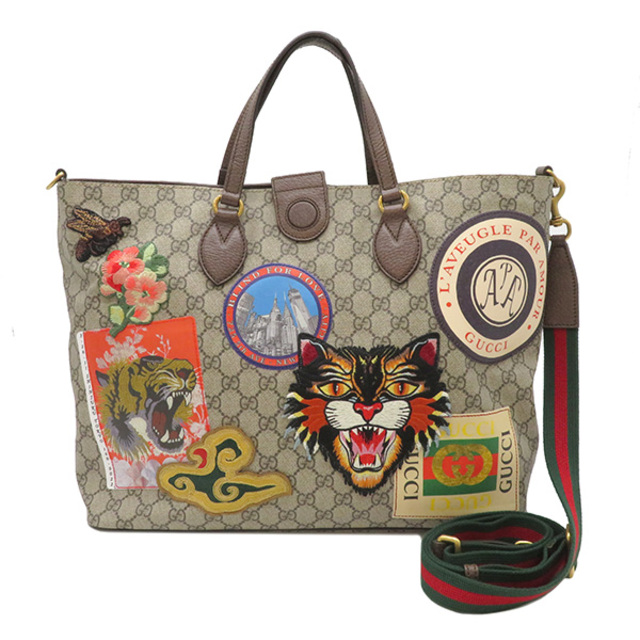 直営店に限定 Gucci - グッチ 2WAYバッグ クーリエ ソフト 474085