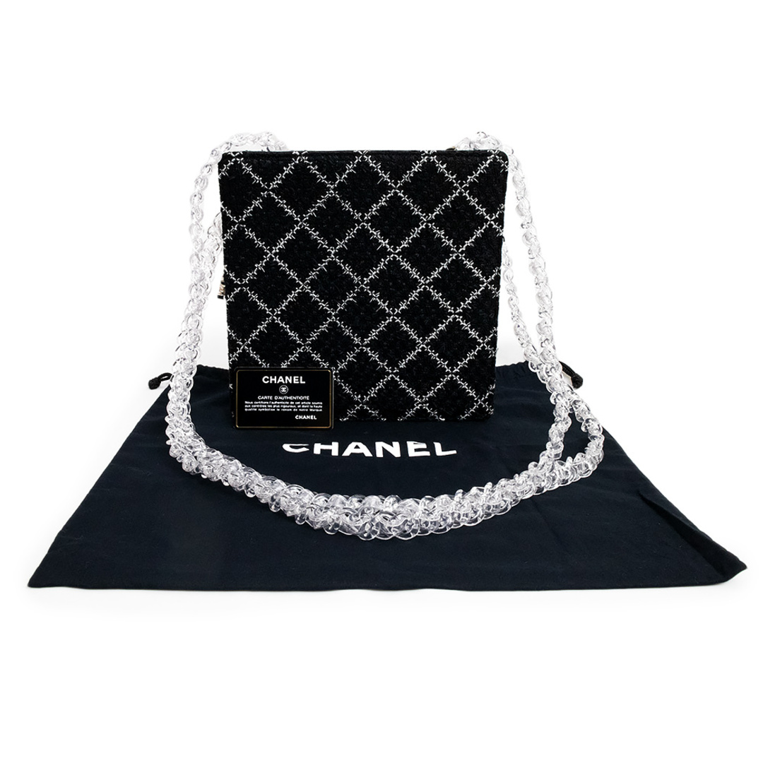 CHANEL - シャネル CHANEL クリア プラスチック チェーン ショルダー