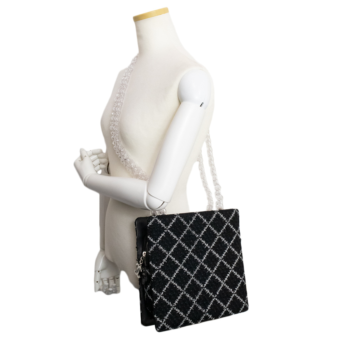 CHANEL - シャネル CHANEL クリア プラスチック チェーン ショルダー